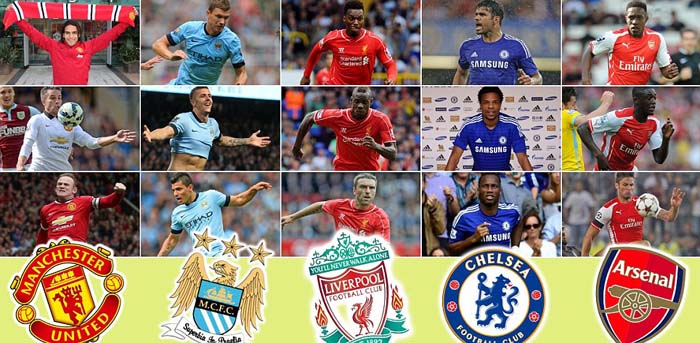 15 Striker dari Lima Klub Utama Liga Inggris, Siapa Terbaik?